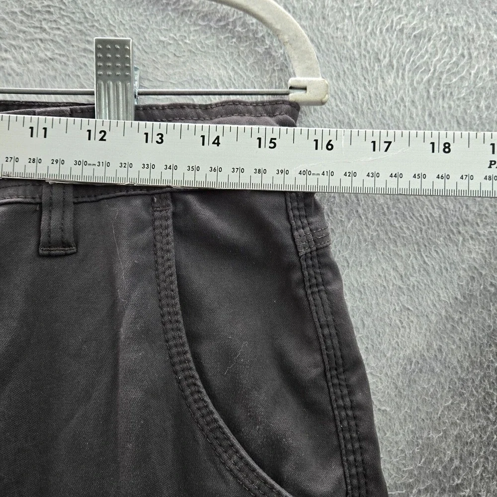 Prana Mens‎ Pants 31Wx30L Gray Straight Fit Nylon Elastane Outdoor Hiking